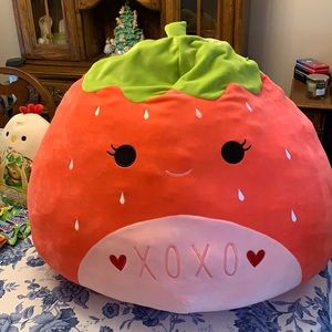 large strawberry squishmallow